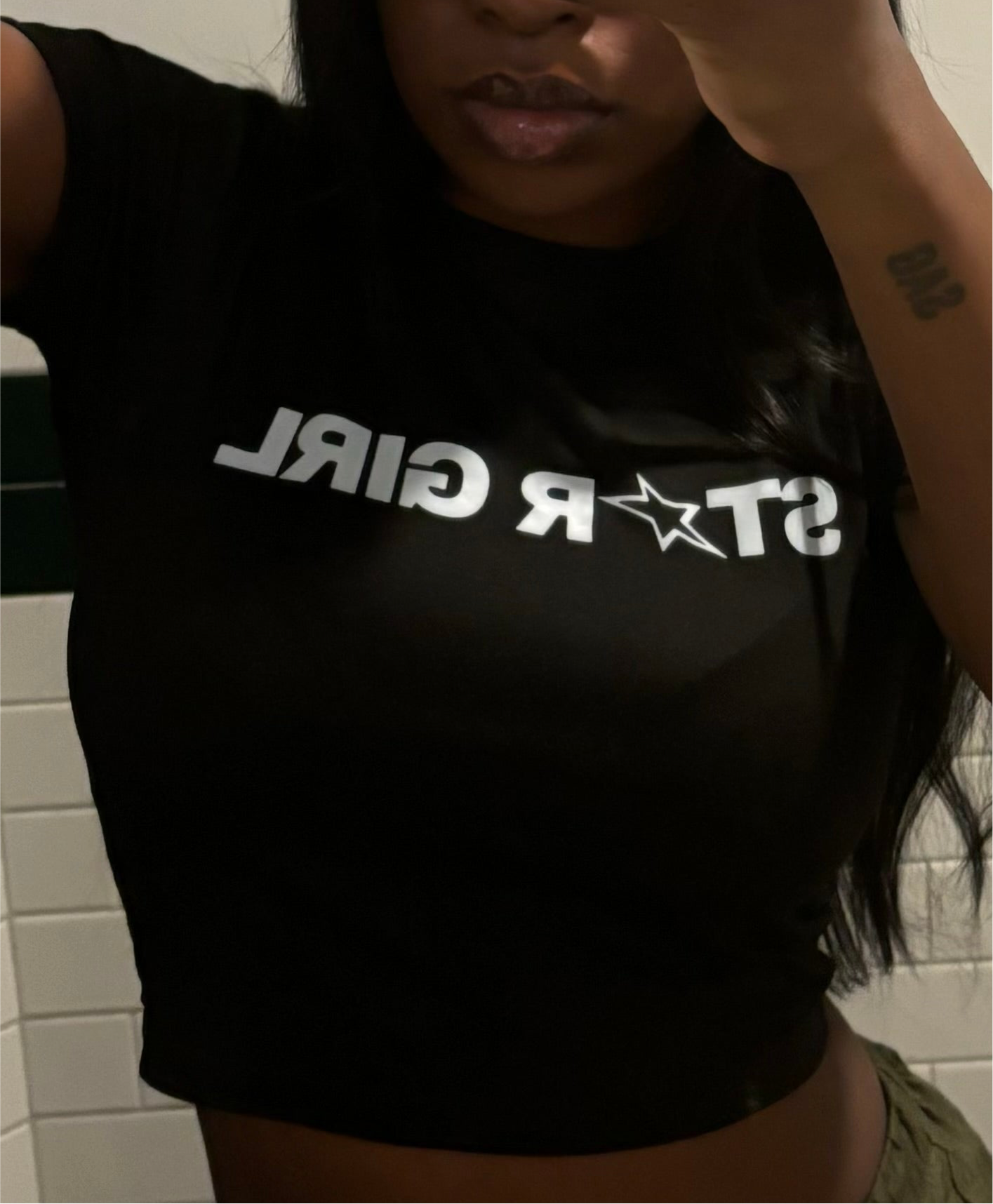 Star Girl Crop Tee